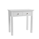 Bolton White Painted Dressing Table by Lavishway | Dressing Tables-31512