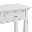 Bolton White Painted Dressing Table by Lavishway | Dressing Tables-31514