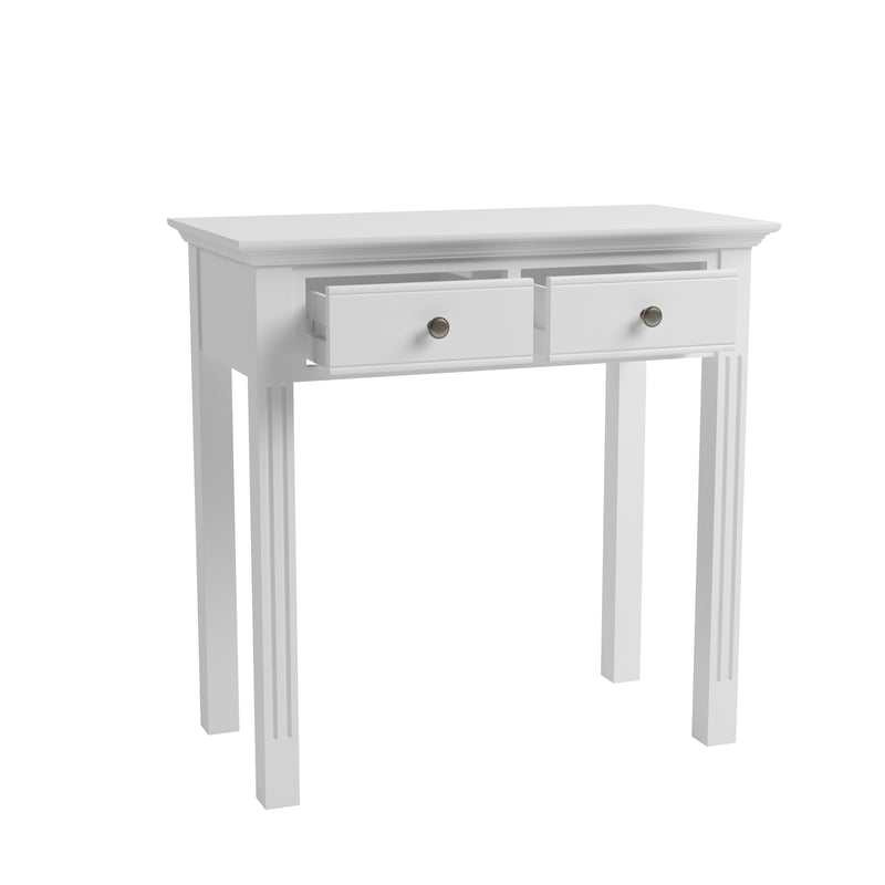 Bolton White Painted Dressing Table by Lavishway | Dressing Tables-31513