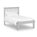 Barcelona Solid Pine Bed With Low Foot End by Lavishway | Wooden Beds-60500