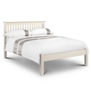 Barcelona Solid Pine Bed With Low Foot End by Lavishway | Wooden Beds-60497