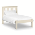Barcelona Solid Pine Bed With Low Foot End by Lavishway | Wooden Beds-60501