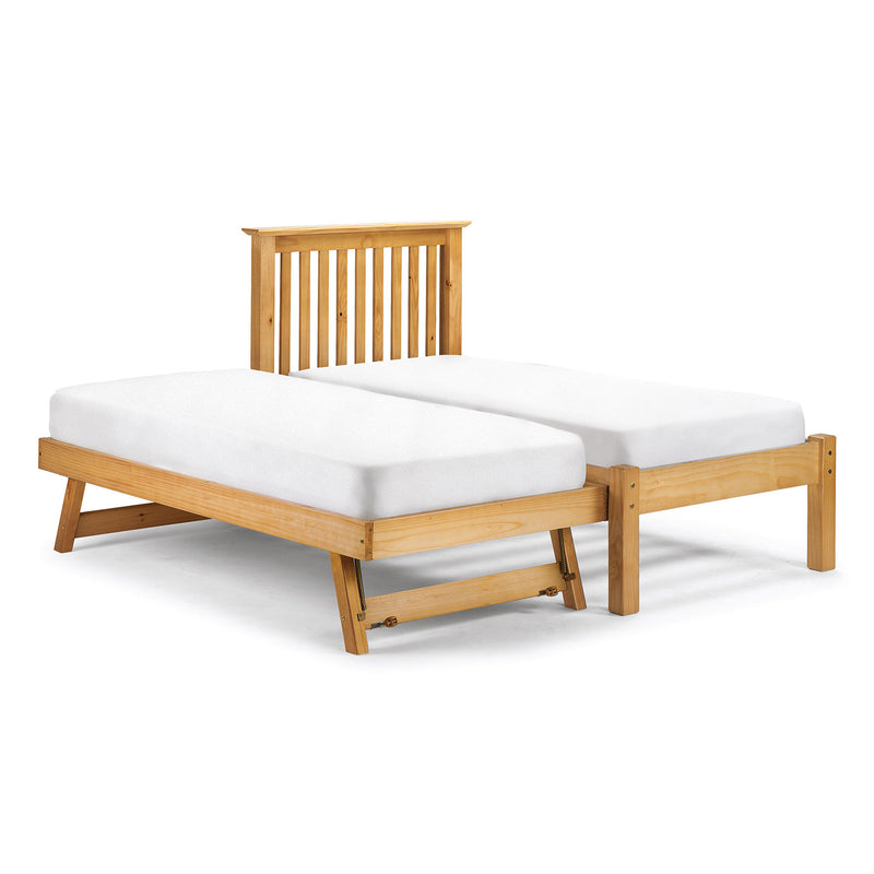 Barcelona Solid Pine Hideaway Bed by Lavishway | Wooden Beds-21095