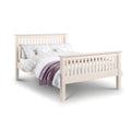 Barcelona Solid Pine Bed With High Foot End by Lavishway | Wooden Beds-21113