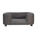 Battleship Tweed Grey Pet Sofa Bed by Lavishway | Sofa Beds-22596