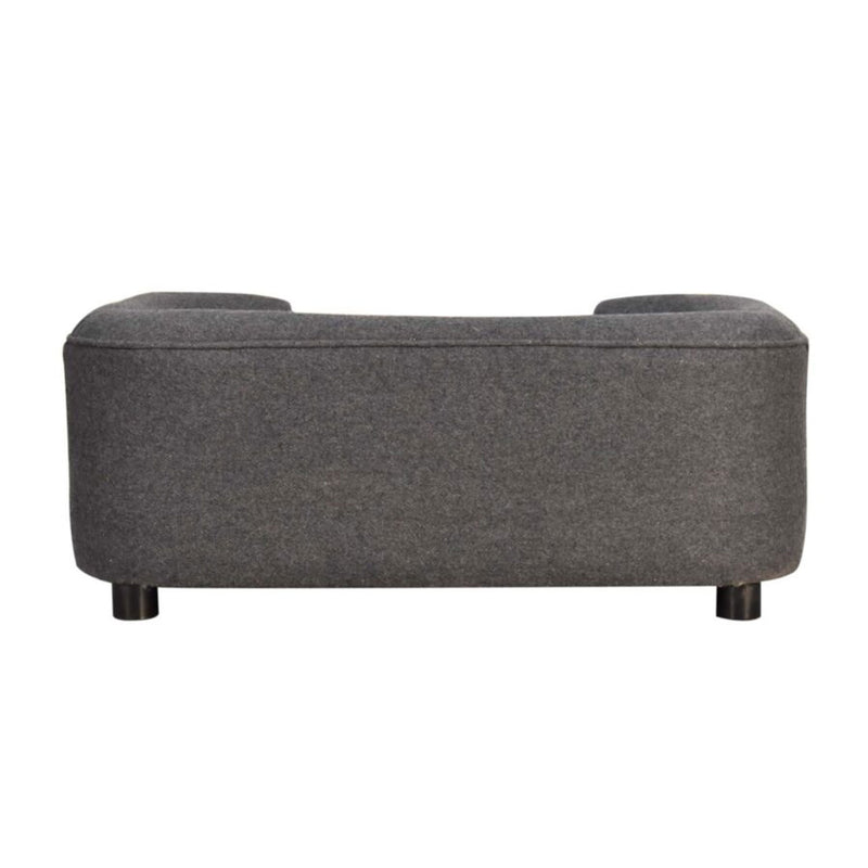 Battleship Tweed Grey Pet Sofa Bed by Lavishway | Sofa Beds-22599