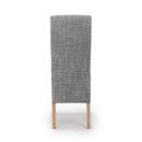 Baxter Wave Back Fabric Dining Chair Set of 2 by Lavishway | Dining Chairs-27278