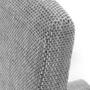 Baxter Wave Back Fabric Dining Chair Set of 2 by Lavishway | Dining Chairs-27280