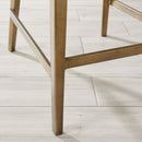 Bay Grey Linen Upholstered Barstool by Lavishway | Bar Stools-26057