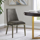 Bay Grey Vintage Dining Chair Set of 2 by Lavishway | Dining Chairs-26022