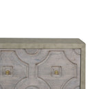 Bazaar Pale Acid Finish 2 Drawers Bedside by Lavishway | Bedside Tables-22581