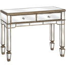 Belfry 2 Drawers Mirrored Console Table by Lavishway | Hallway Console Table-26818
