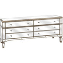 Belfry 6 Drawers Mirrored Chest of Drawers by Lavishway | Chest Of Drawers-26758