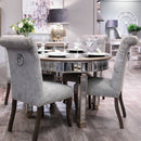Belfry Grand Mirrored Round Dining Table by Lavishway | Dining Tables-26812