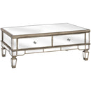 Belfry Gold Mirrored Coffee Table by Lavishway | Coffee Tables-26805