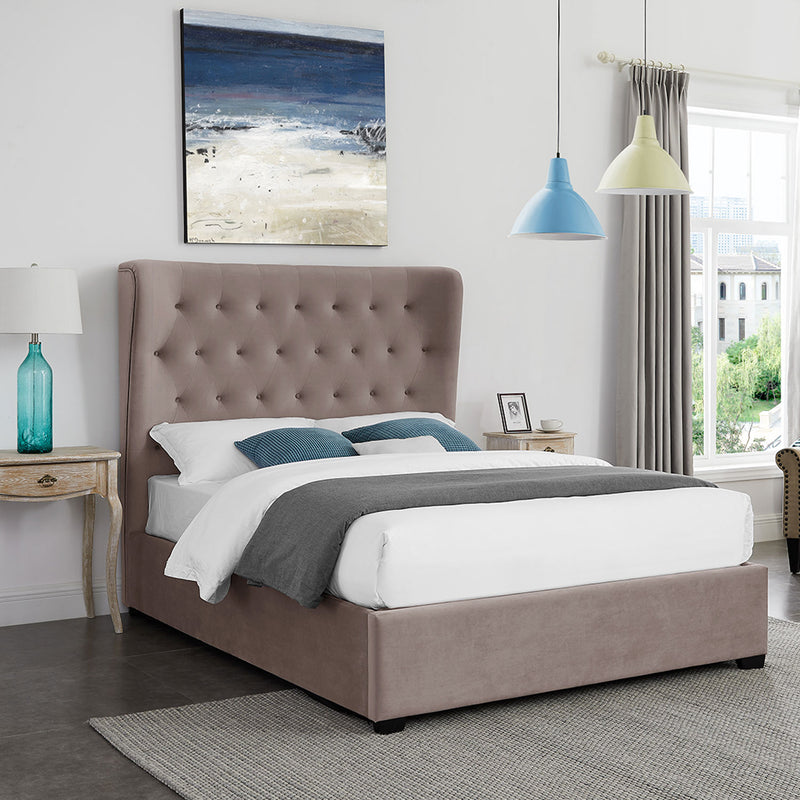 Belgravia Upholstered Fabric Ottoman Bed by Lavishway | Ottoman Beds-35693