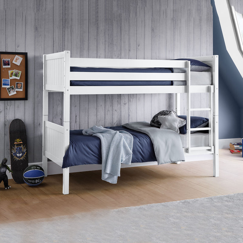 Bella Antique Solid Pine Bunk Bed by Lavishway | Wooden Beds-21044