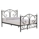 Florence Traditional Design Metal Bed Frame by Lavishway | Metal Beds-28534