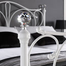 Florence Traditional Design Metal Bed Frame by Lavishway | Metal Beds-28536