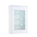 Bellini White High Gloss 2 Doors Display Unit by Lavishway | Display Cabinet-26032