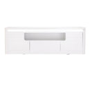 Bellini White High Gloss Wooden TV Unit by Lavishway | TV Units Cabinets-26004