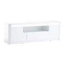 Bellini White High Gloss Wooden TV Unit by Lavishway | TV Units Cabinets-26003
