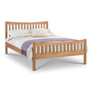 Bergamo Contemporary Solid Oak Bed by Lavishway | Wooden Beds-21005