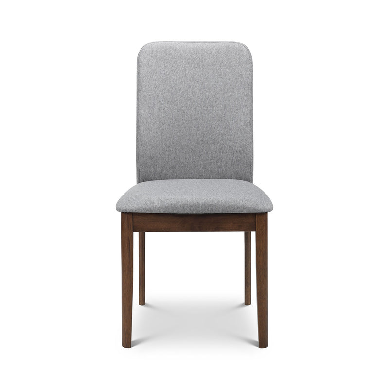 Berkeley Classic Grey Linen Dining Chair by Lavishway | Dining Chairs-21004