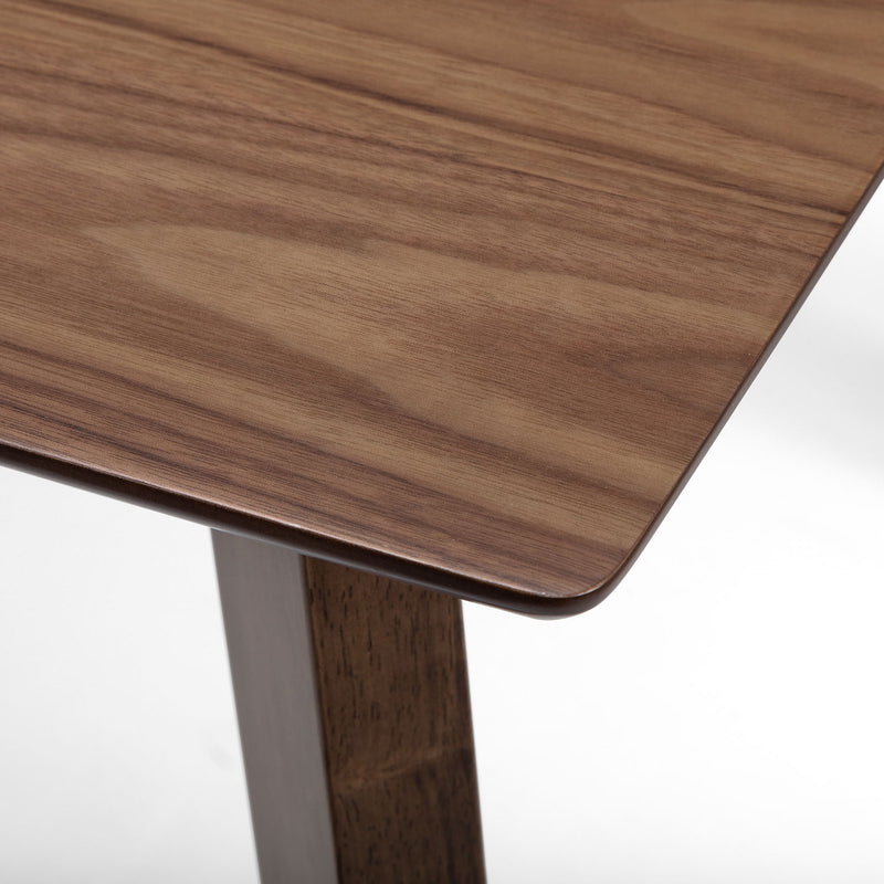 Berkeley Walnut Classic Wooden Dining Table by Lavishway | Dining Tables-21001