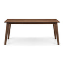 Berkeley Walnut Classic Wooden Dining Table by Lavishway | Dining Tables-20998