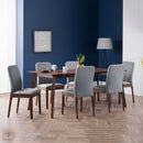 Berkeley Walnut Classic Wooden Dining Table by Lavishway | Dining Tables-20995