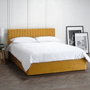 Berlin Velvet Ottoman King Size Bed