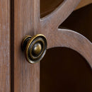 Berlino Brown Painted 4 Door Wooden Sideboard by Lavishway | Sideboards-26002