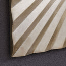 Berlino Square Gold Wooden Wall Mirror by Lavishway | Wall Mirrors-26011