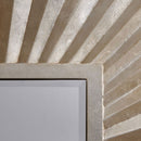 Berlino Square Gold Wooden Wall Mirror by Lavishway | Wall Mirrors-26012