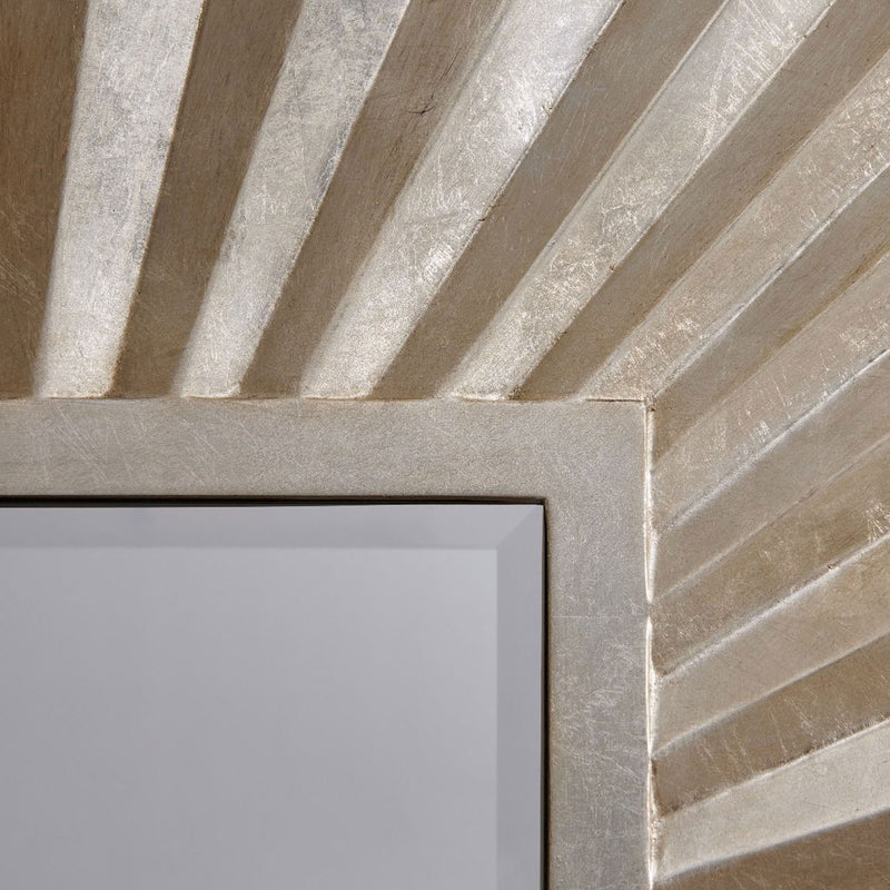 Berlino 4 Door Sideboard & Square Wall Mirror by Lavishway | Wall Mirrors-25987