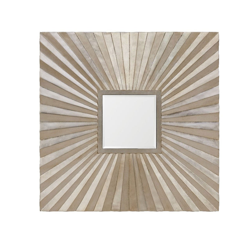 Berlino 4 Door Sideboard & Square Wall Mirror by Lavishway | Wall Mirrors-25982