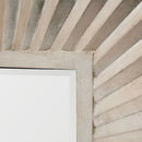 Berlino Square Gold Wooden Wall Mirror by Lavishway | Wall Mirrors-26016