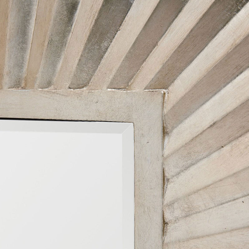 Berlino 4 Door Sideboard & Square Wall Mirror by Lavishway | Wall Mirrors-25991