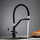 Black Pull Down Spray Kitchen Sink Tap by Lavishway | Kitchen Faucets-48570