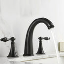 Black Widespread Dual Holder Bathroom Tap by Lavishway | Bathroom Faucet-49031