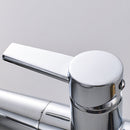 Black & Chrome Pull Out Bathroom Tap by Lavishway | Bathroom Faucet-49329
