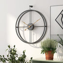 Nordic Design Gold Modern Wall Clock by Lavishway | Wall Clocks-39542