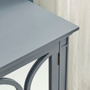 Blakely Grey Painted 4 Doors Wooden Sideboard by Lavishway | Sideboards-25966