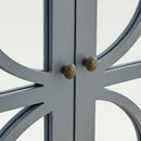 Blakely Grey Painted 4 Doors Wooden Sideboard by Lavishway | Sideboards-25964