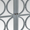 Blakely Grey Painted 4 Doors Wooden Sideboard by Lavishway | Sideboards-25963