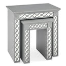 Blakely Grey Painted Nest of 2 Tables by Lavishway | Nest of Tables-25922