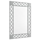 Blakely Grey Painted Wall Mirror by Lavishway | Wall Mirrors-25941
