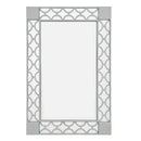 Blakely Grey Painted Wall Mirror by Lavishway | Wall Mirrors-25942