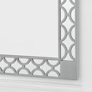 Blakely Grey Painted Wall Mirror by Lavishway | Wall Mirrors-25943